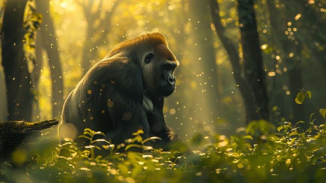 Gorillerin Sırtlarının Neden Gümüş Rengine Dönüştüğünü Keşfedin