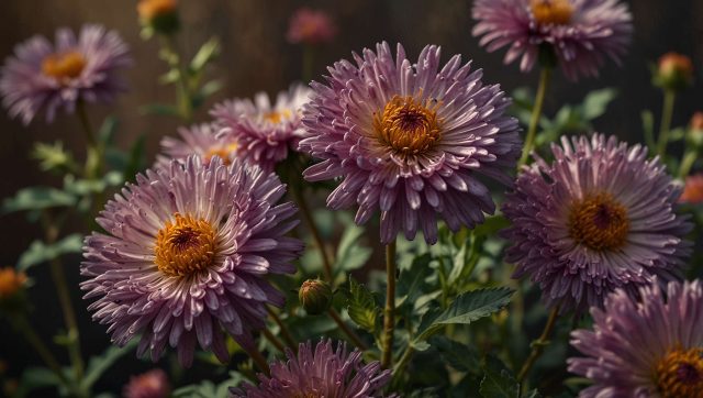 Aster çiçeğinin dili : sembol ve tarihçesi