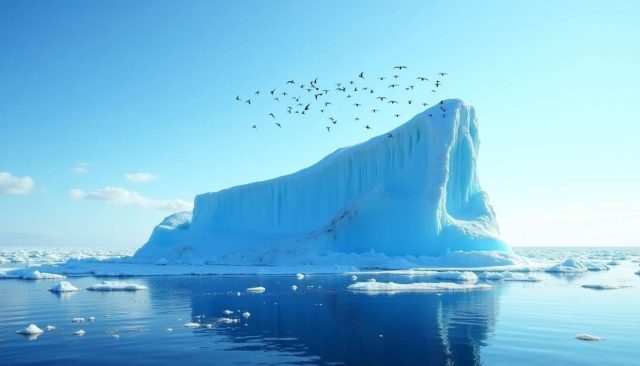 Dünyanın en büyük buzdağlarından biri Atlas Okyanusu'na ulaştı